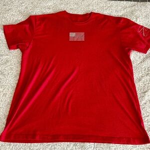 Men’s Red Flag Grunt Style T Shirt